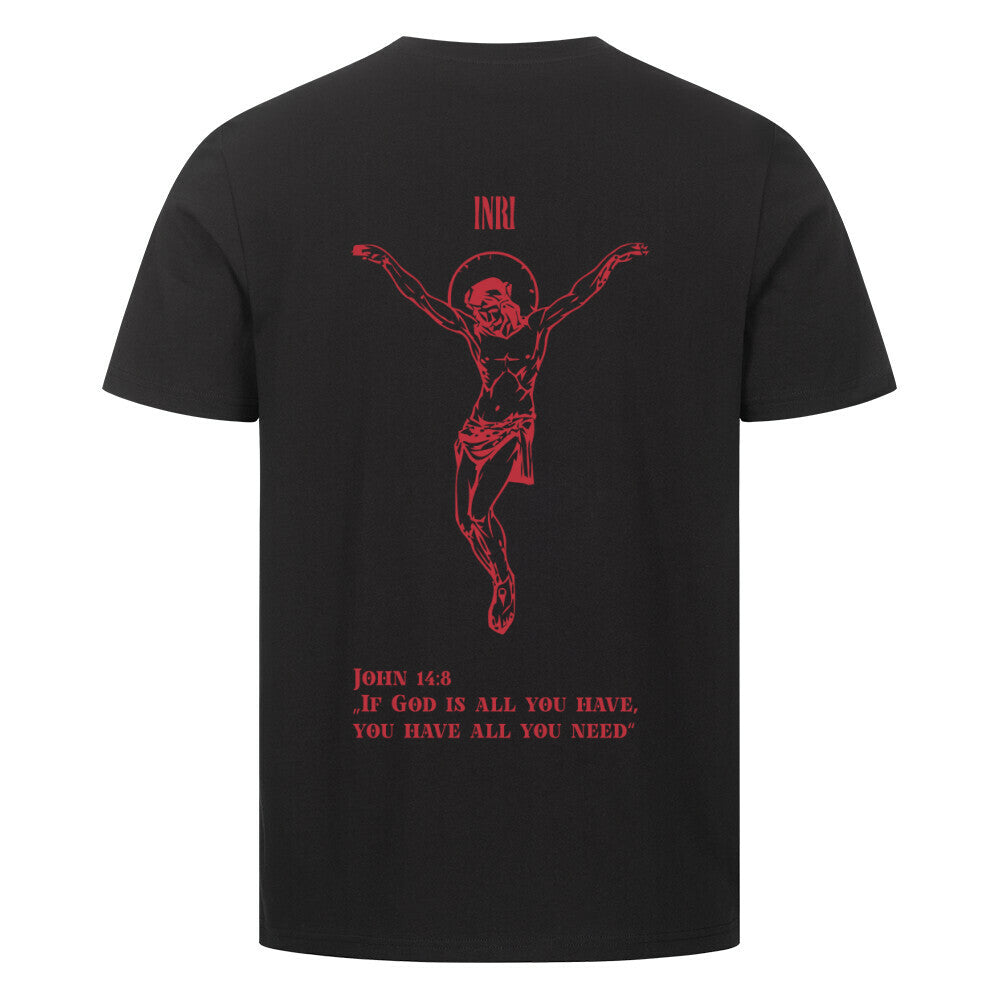 Jesus premium t shirt t shirt christliches t shirt christian streetwear with Psalm