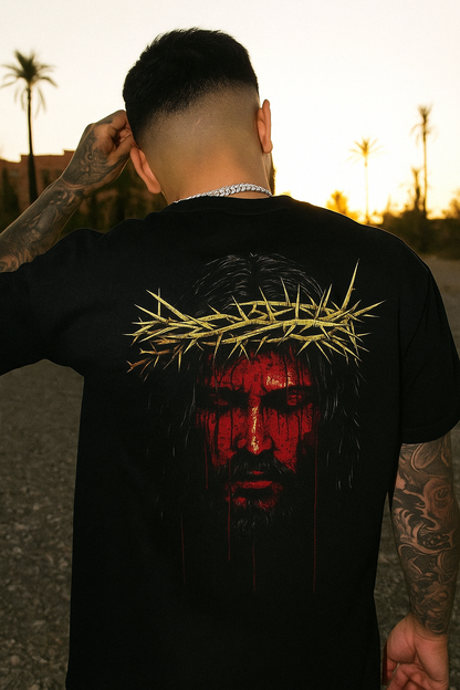 HOLY JESUS Oversized Shirt/ Christian Theme