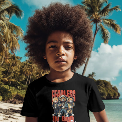 Jesus saves/ Premium Organic Shirt Kids/Christian themes