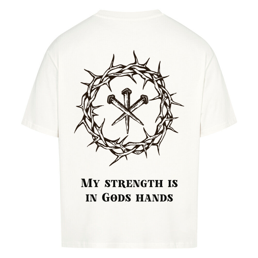 ave maria oversized t shirt premium t shirt t shirt christliches jesus religiöses t shirt christian streetwear with Psalm 
46:5 god is within her she will not fall  bedrucktes t shirt print  natural raw  beige  nudetone with psalm if god is with me who can be against me washed black grey babyblau babyblue