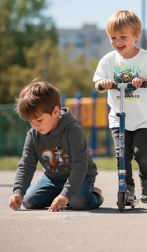 Jesus my Savior/ Premium Organic Shirt Kids/Christian themes