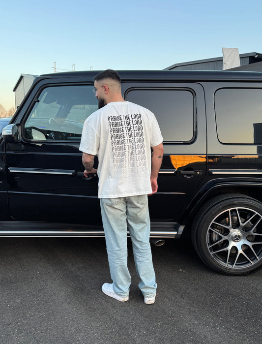 PRAISE  THE LORD Oversized Shirt