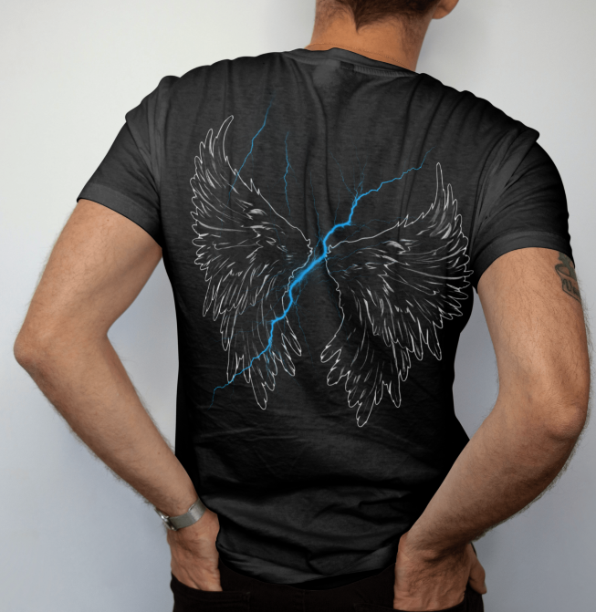 Thunder/ Oversized Shirt / Christian Theme