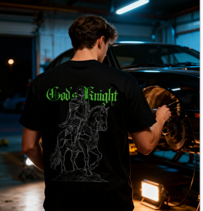 Gods Knight/ Oversized Shirt / Christian Theme