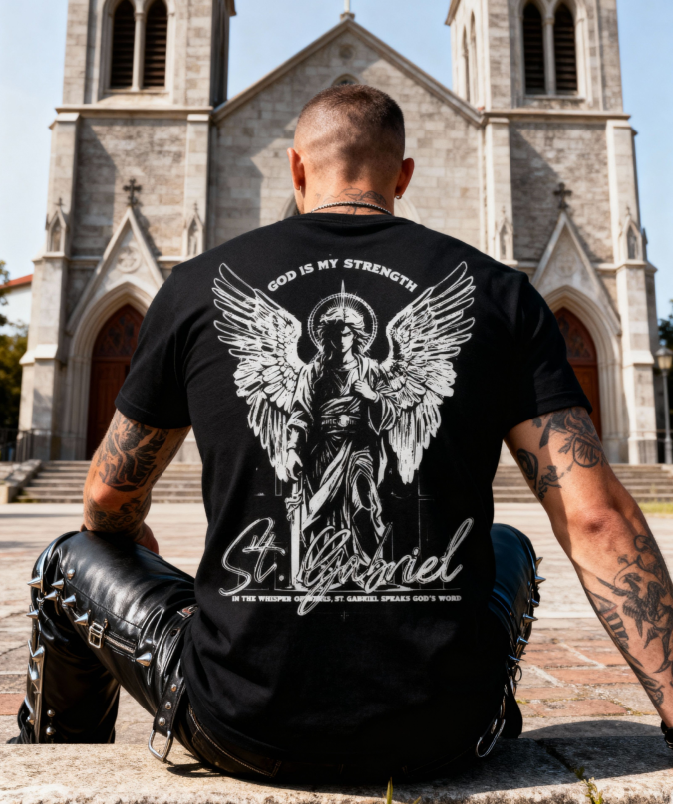 St. Gabriel/ Oversized Shirt / Christian Theme