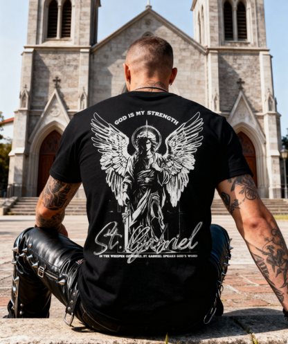 St. Gabriel/ Oversized Shirt / Christian Theme