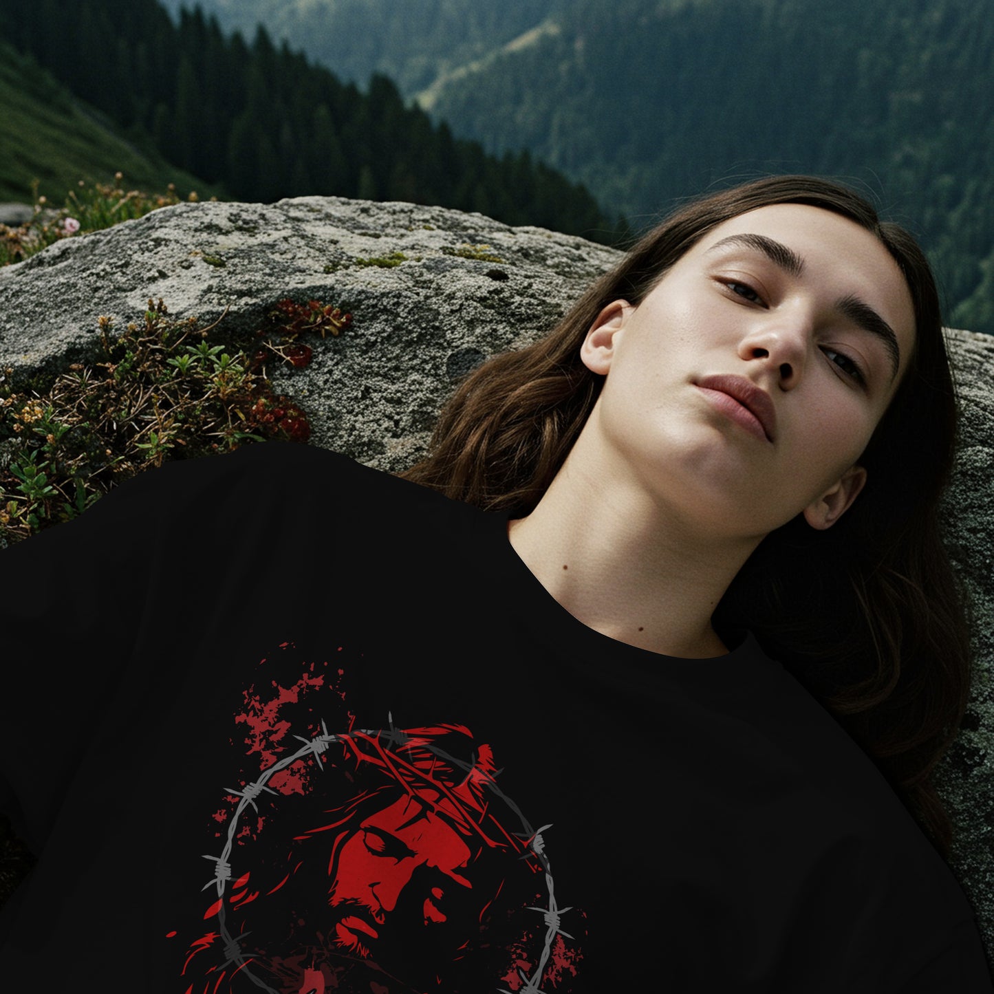 Embrace Jesus Oversized Shirt