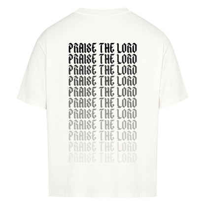 praise the lord oversized t shirt premium t shirt t shirt christliches jesus religiöses t shirt christian streetwear with Psalm bedrucktes t shirt print  natural raw  beige  nudetone with psalm  washed black grey white natural raw