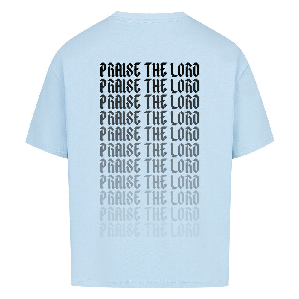 praise the lord oversized t shirt premium t shirt t shirt christliches jesus religiöses t shirt christian streetwear with Psalm bedrucktes t shirt print  natural raw  beige  nudetone with psalm  washed black grey white natural raw babyblue babyblau himmelblau